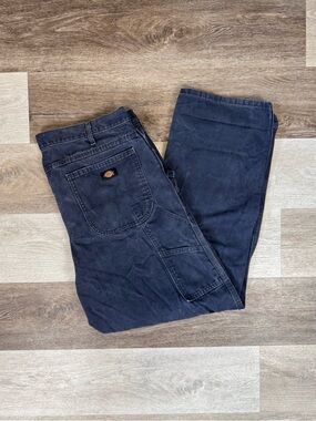 2000s Dickies Blue Utility Carpenter Pants